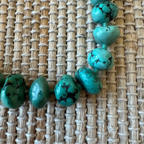 Natural turquoise necklace - Picture 2 of 7